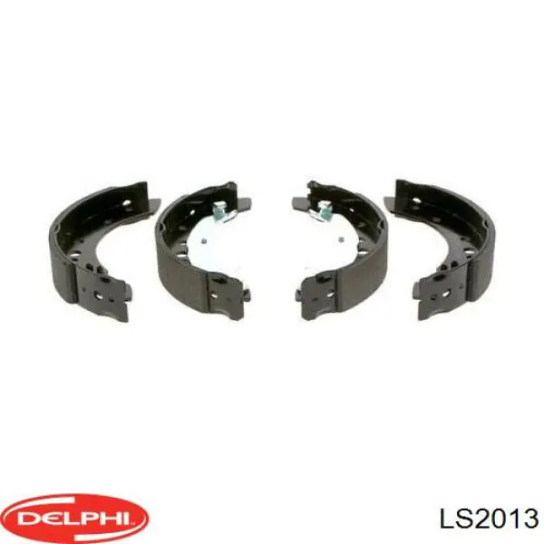 LS2013 Delphi zapatas de frenos de tambor traseras