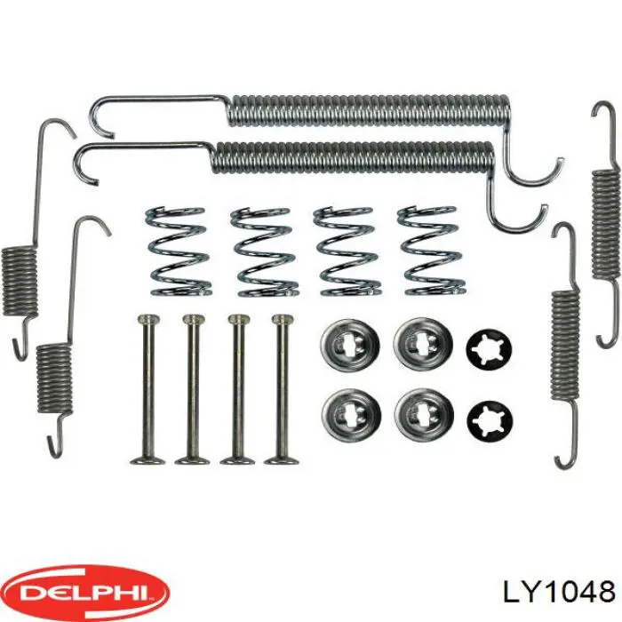 LY1047 Polcar kit de montaje, zapatas de freno traseras