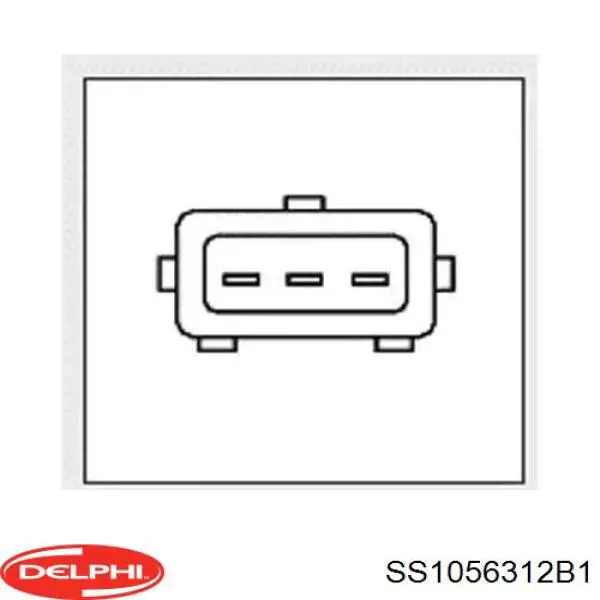 SS10563-12B1 Delphi sensor, posición mariposa