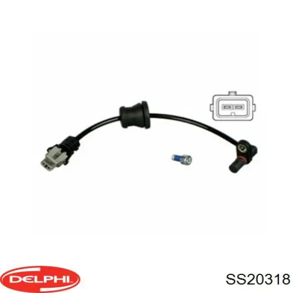 SS20318 Delphi sensor abs trasero