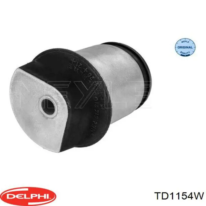 TD1154W Delphi suspensión, cuerpo del eje trasero