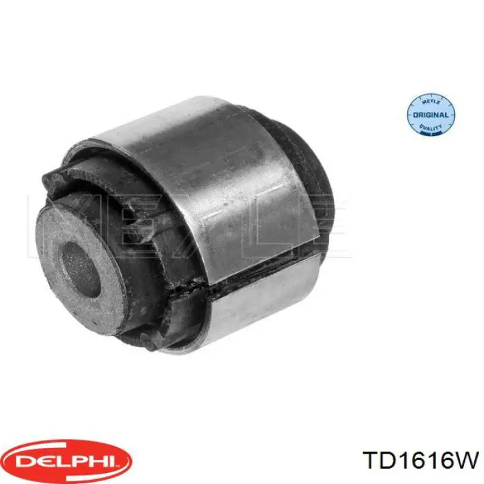 TD1616W Delphi silentblock de brazo suspensión trasero transversal