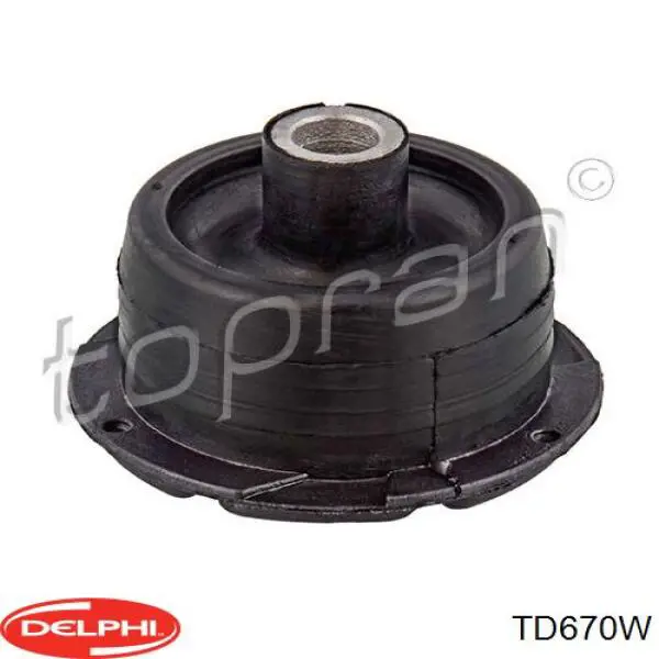 TD670W Delphi suspensión, cuerpo del eje trasero