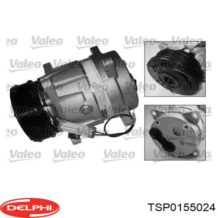 TSP0155024 Delphi compresor de aire acondicionado