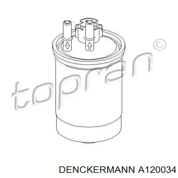 A120034 Denckermann filtro combustible