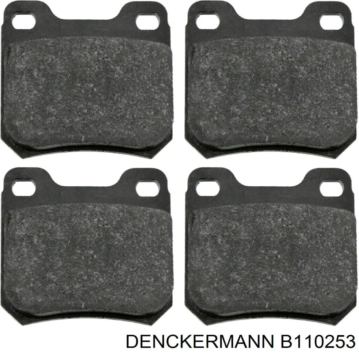 B110253 Denckermann pastillas de freno traseras