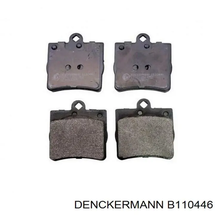 B110446 Denckermann pastillas de freno traseras