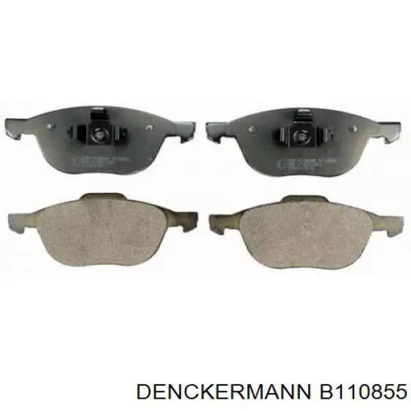 B110855 Denckermann pastillas de freno delanteras