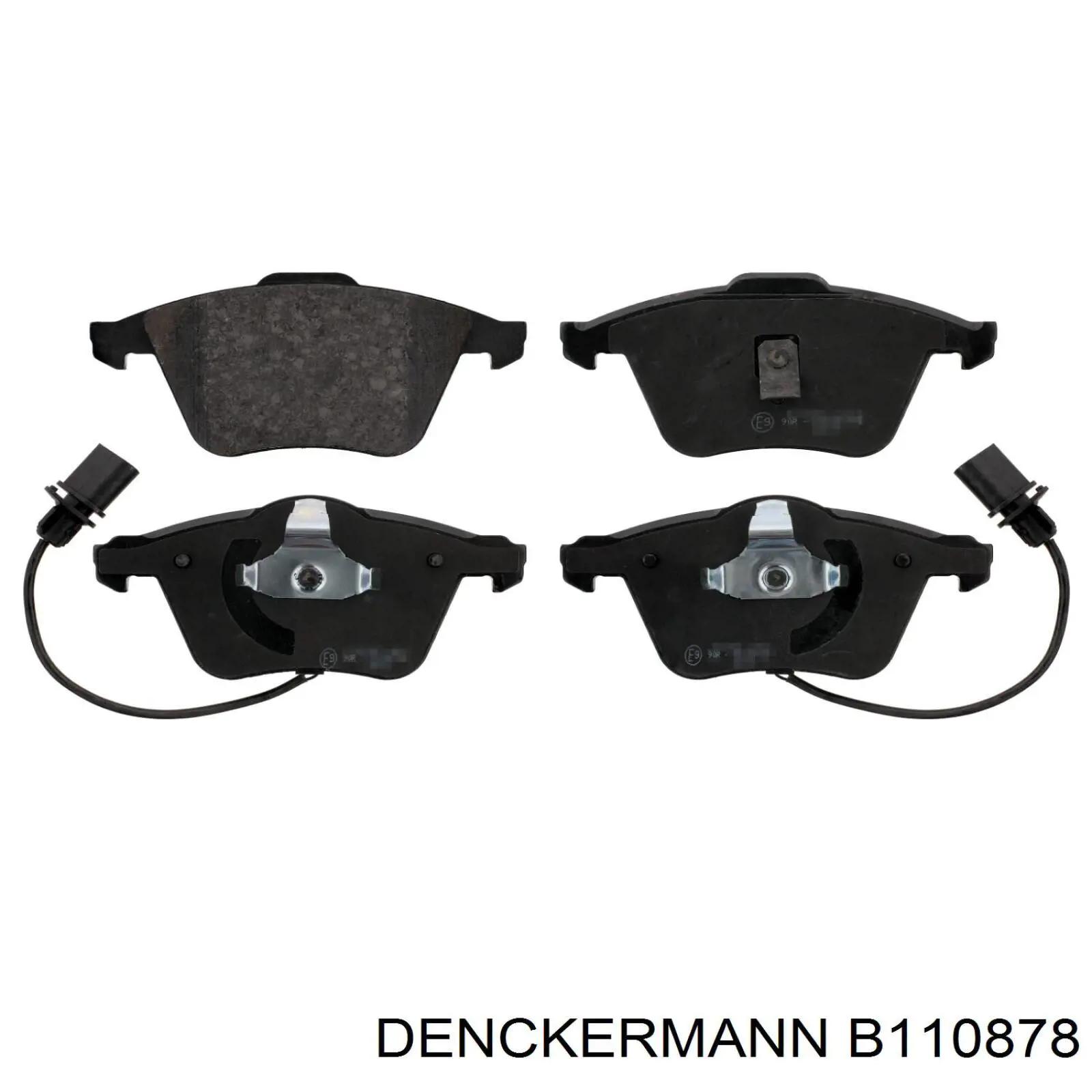 B110878 Denckermann pastillas de freno delanteras