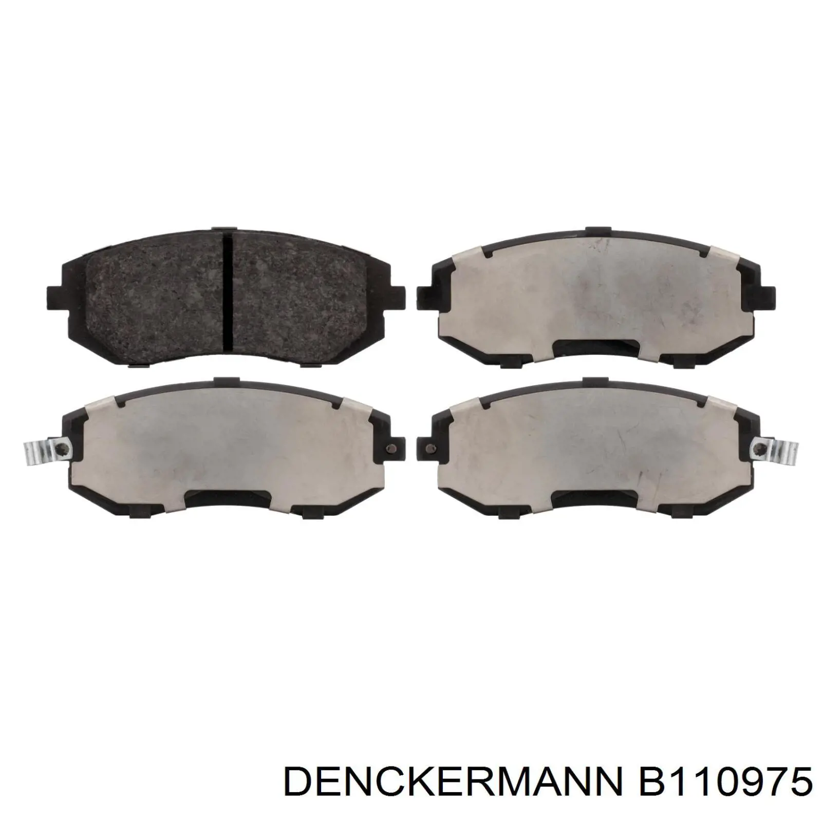 B110975 Denckermann pastillas de freno delanteras