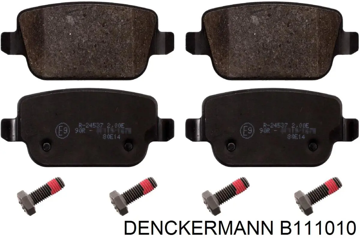 B111010 Denckermann pastillas de freno traseras