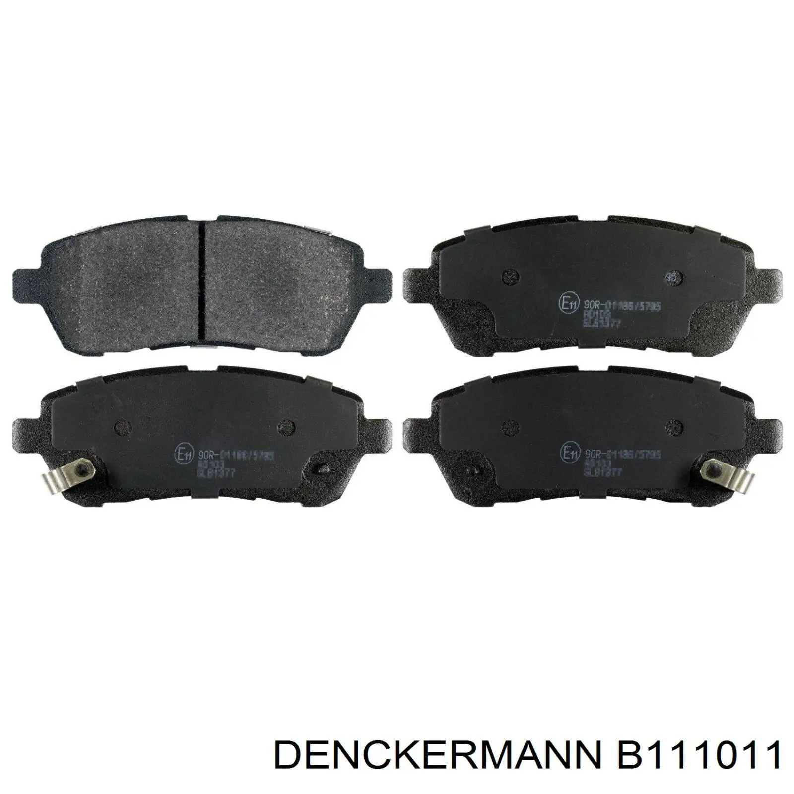 B111011 Denckermann pastillas de freno delanteras