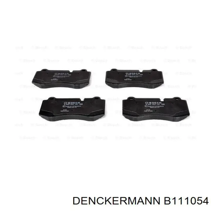 B111054 Denckermann pastillas de freno delanteras