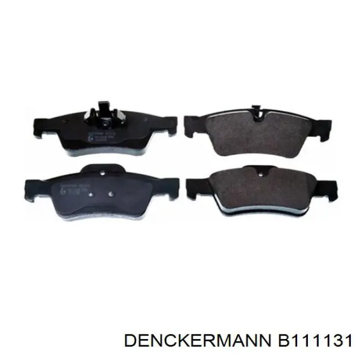 B111131 Denckermann pastillas de freno traseras