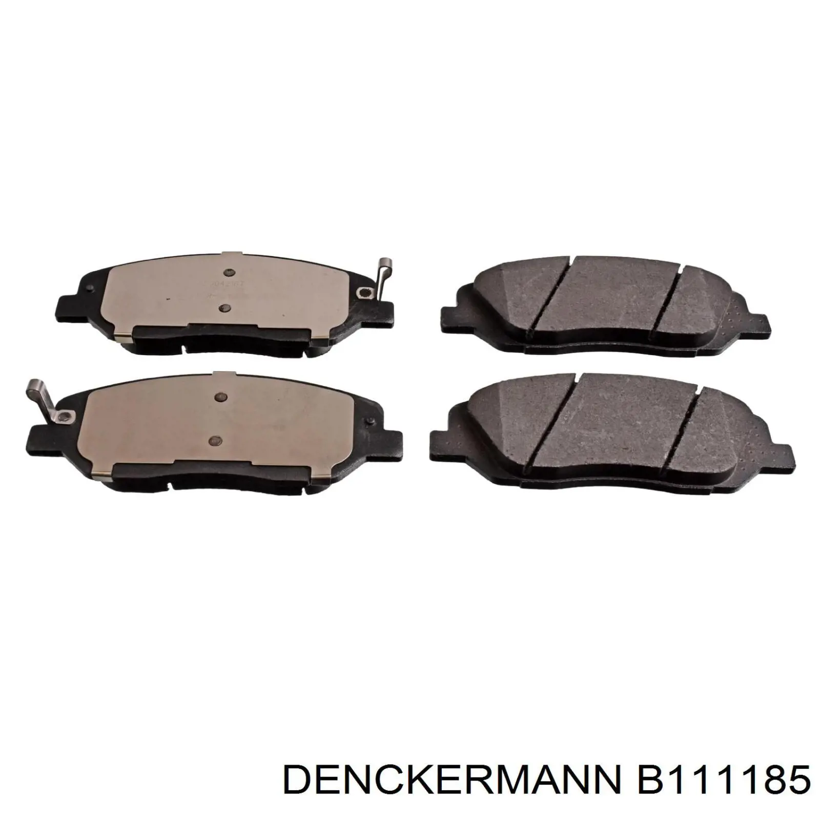 B111185 Denckermann pastillas de freno delanteras