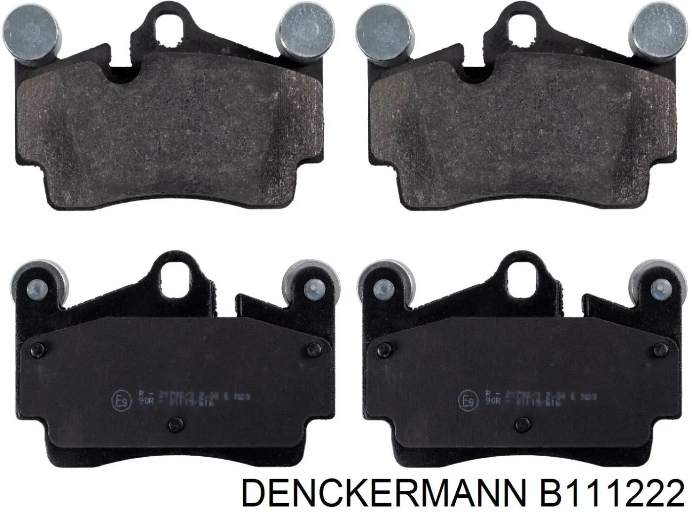 B111222 Denckermann pastillas de freno traseras