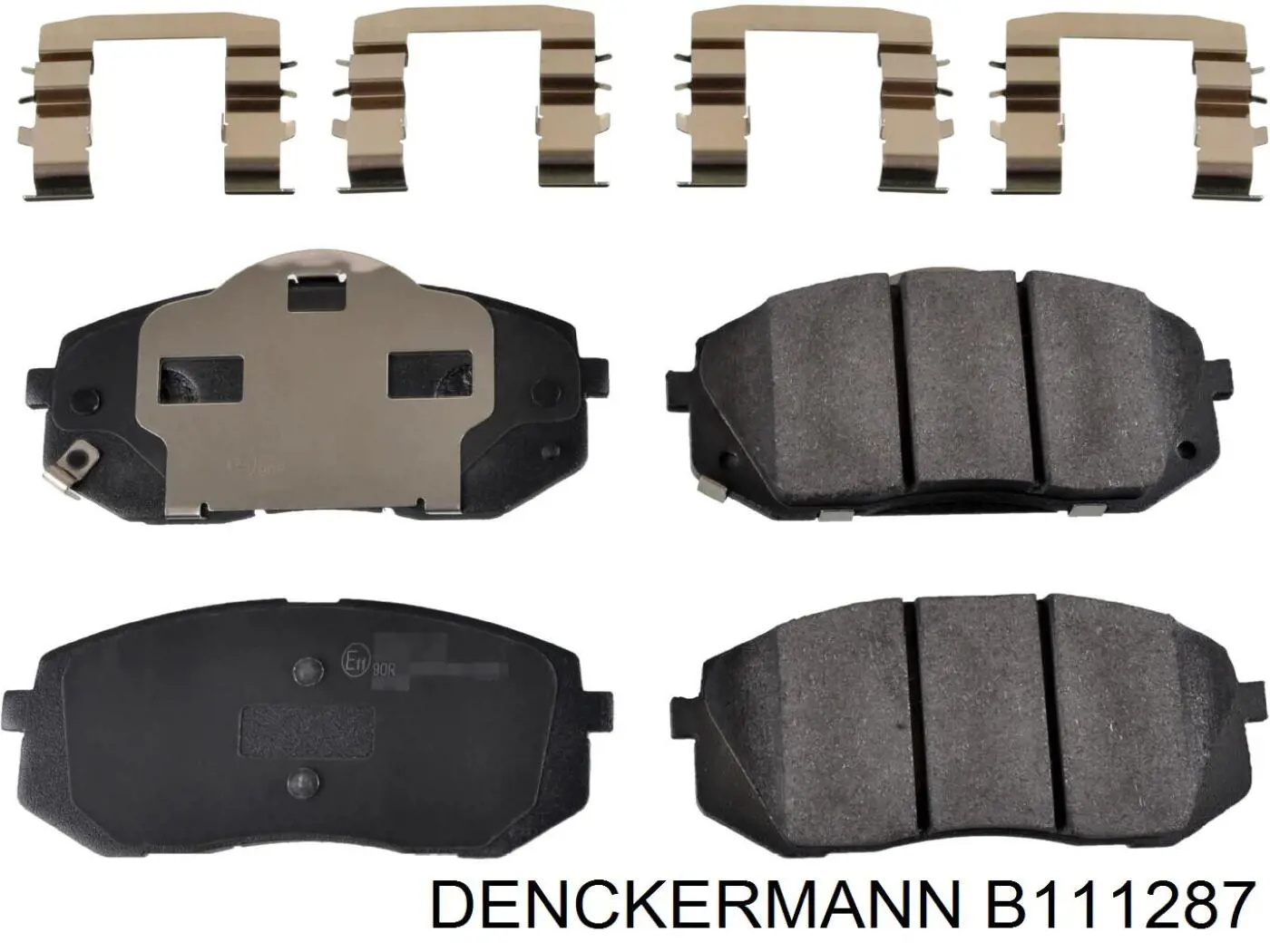 B111287 Denckermann pastillas de freno delanteras