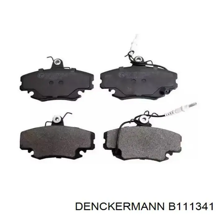 B111341 Denckermann pastillas de freno delanteras