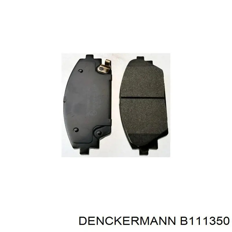 B111350 Denckermann pastillas de freno delanteras