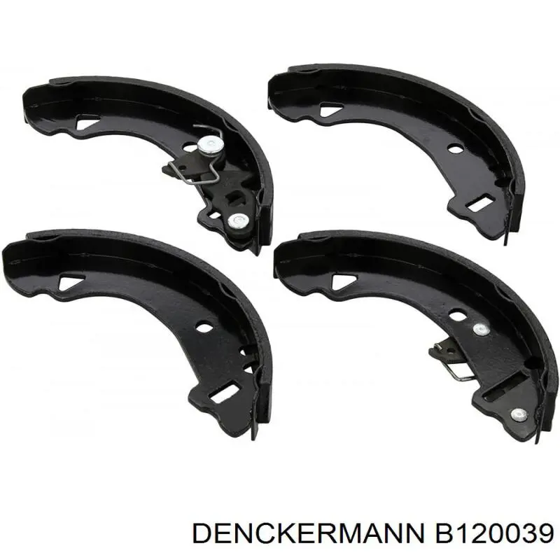 B120039 Denckermann zapatas de frenos de tambor traseras