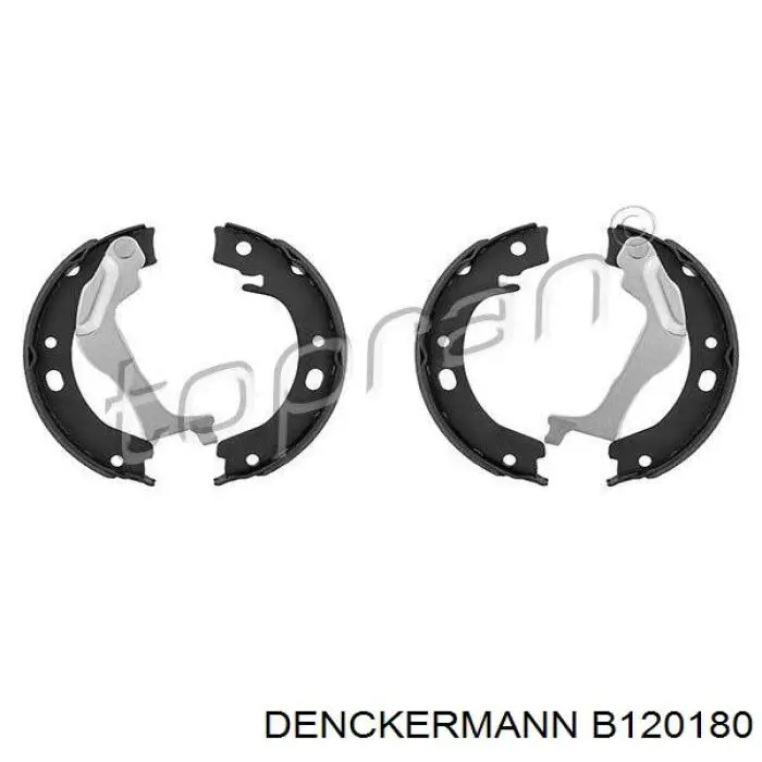 B120180 Denckermann zapatas de frenos de tambor traseras