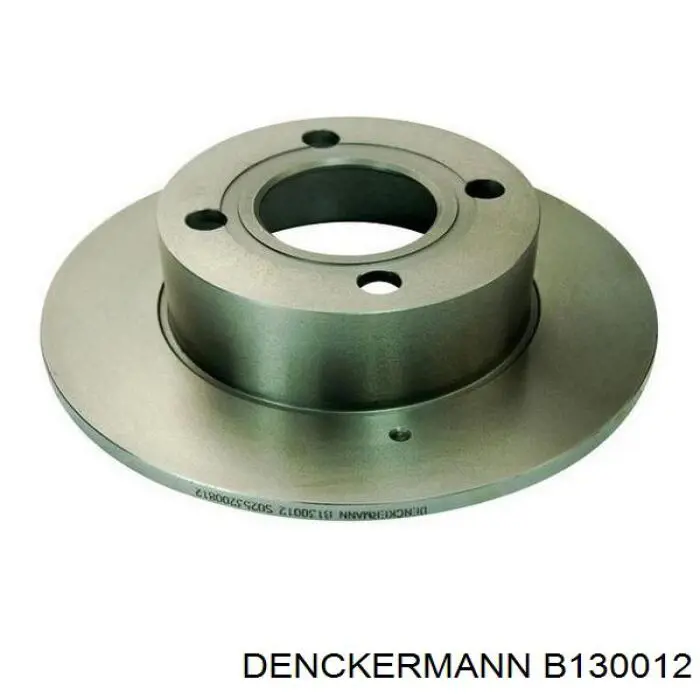 B130012 Denckermann disco de freno trasero