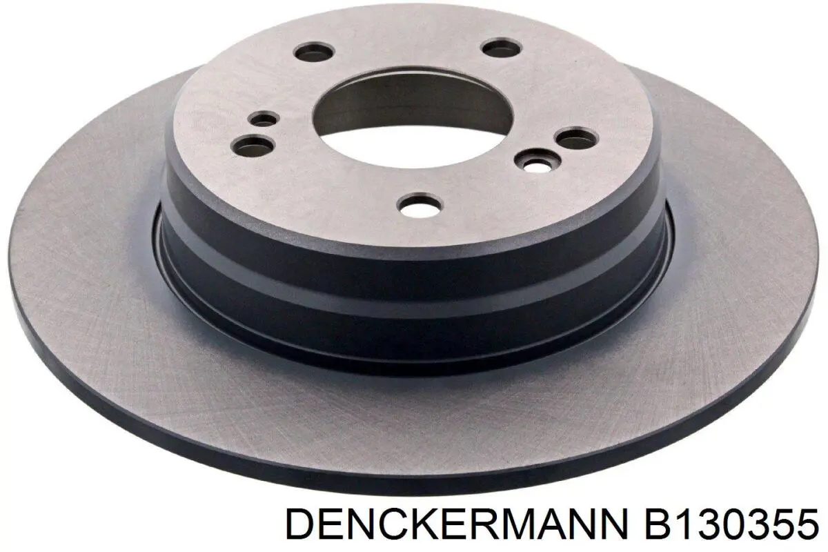 B130355 Denckermann disco de freno trasero