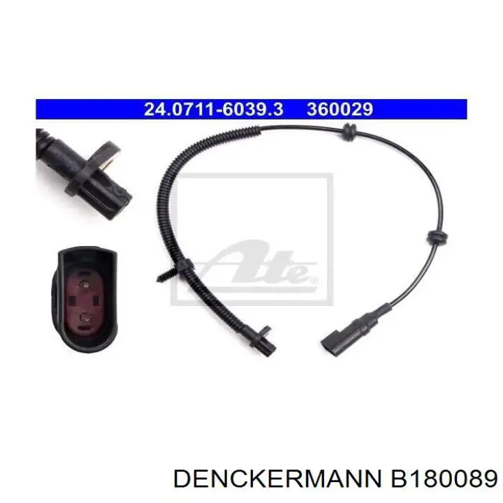 1247326 Opel sensor abs delantero