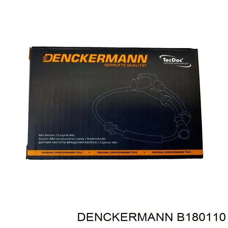 B180110 Denckermann sensor abs trasero