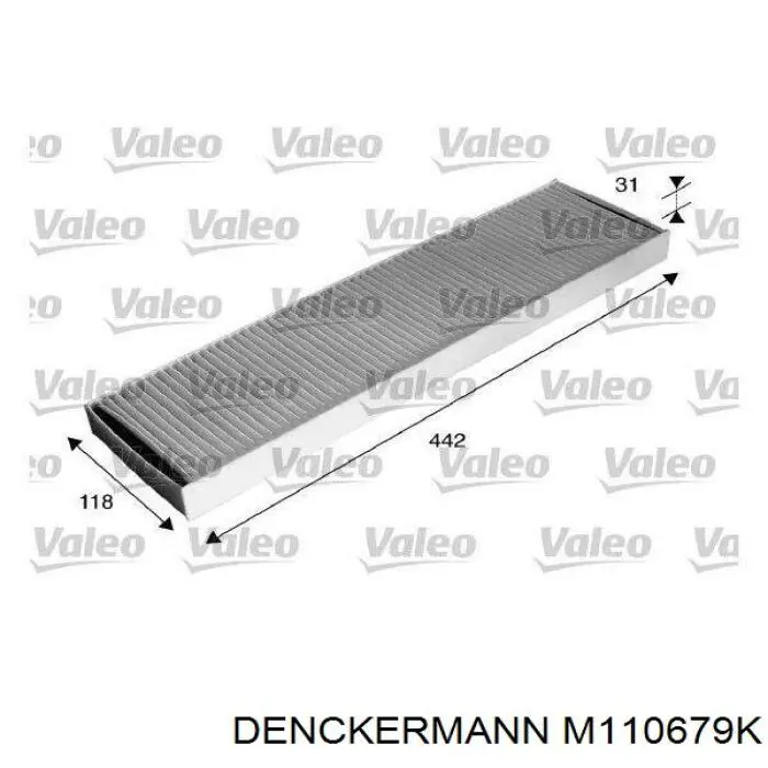 M110679K Denckermann filtro de habitáculo