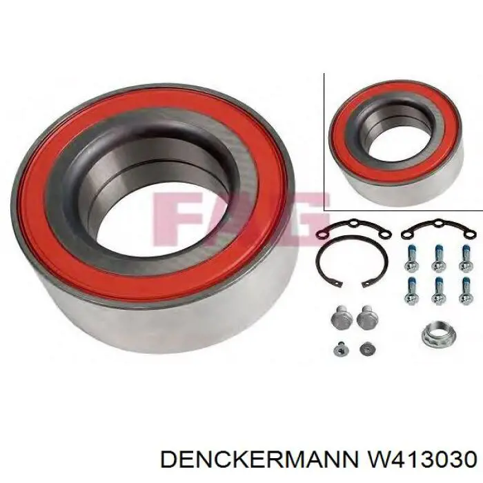 W413030 Denckermann cojinete de rueda trasero