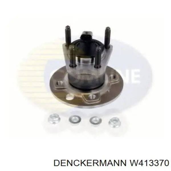 W413370 Denckermann cubo de rueda trasero