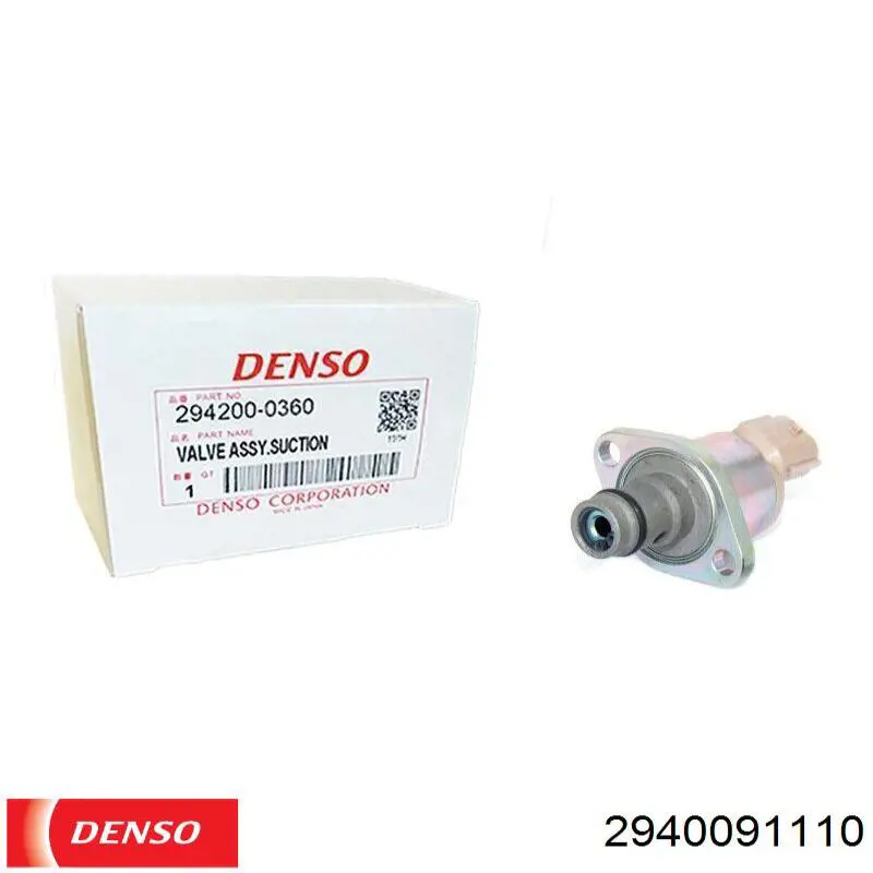 2940091110 Denso válvula reguladora de presión common-rail-system