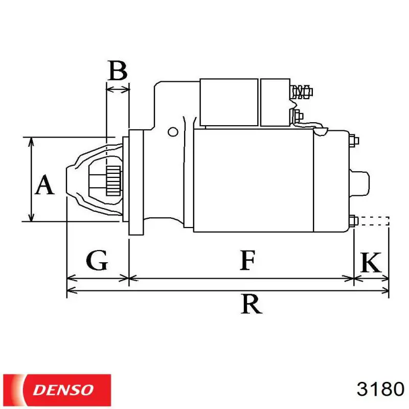 3180 Denso bujía de encendido