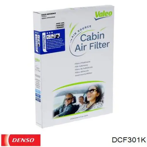 DCF301K Denso filtro de habitáculo