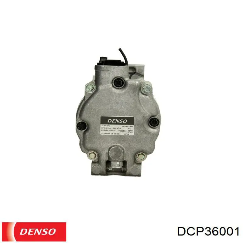 DCP36001 Denso compresor de aire acondicionado