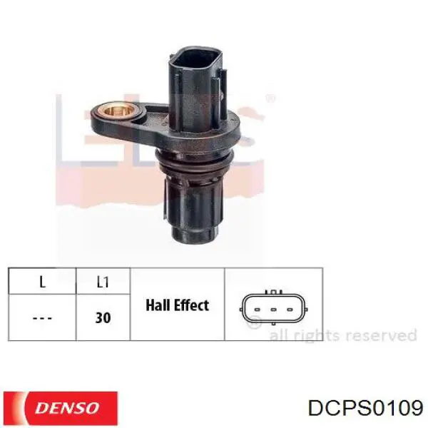 DCPS-0109 Denso sensor de posición del árbol de levas