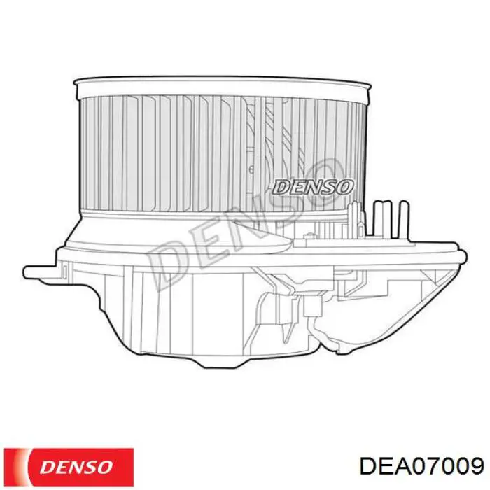 DEA07009 Denso motor eléctrico, ventilador habitáculo