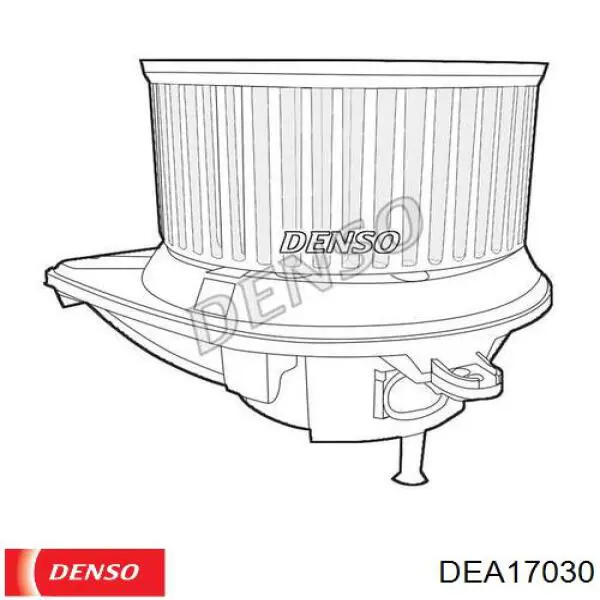 DEA17030 Denso motor eléctrico, ventilador habitáculo