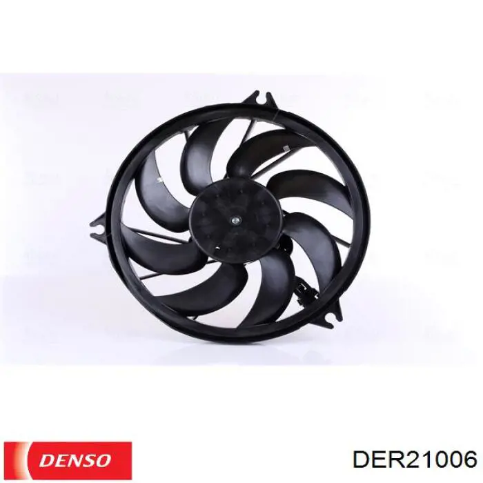 DER21006 Denso ventilador (rodete +motor refrigeración del motor con electromotor completo)