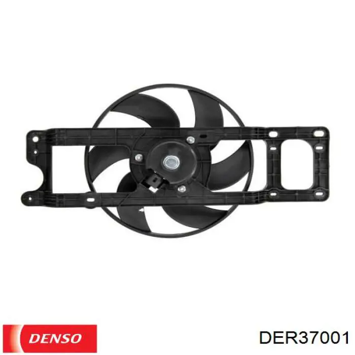 DER37001 Denso ventilador (rodete +motor refrigeración del motor con electromotor completo)