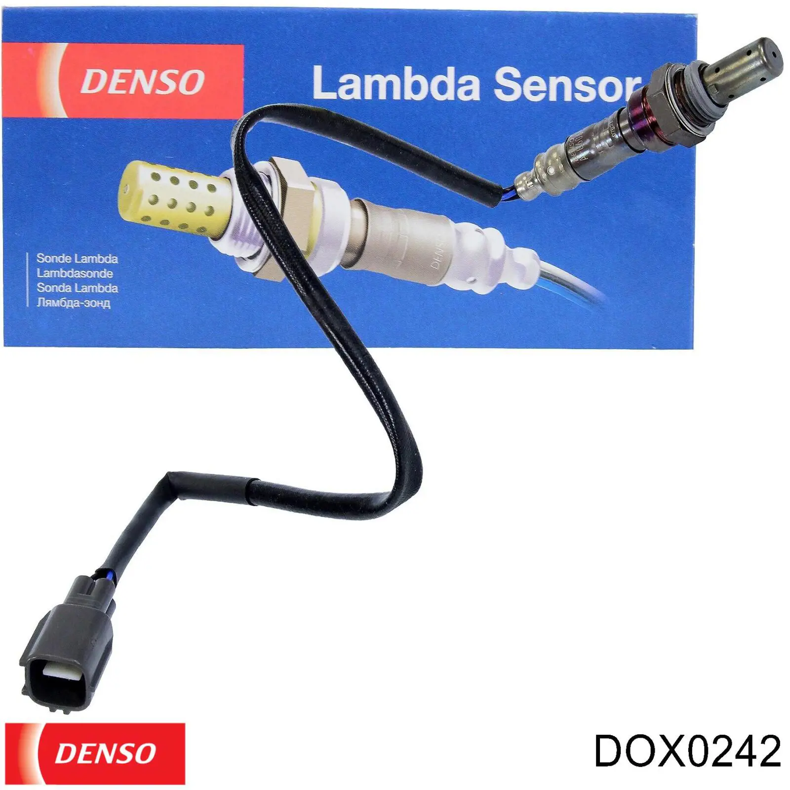 DOX-0242 Denso sonda lambda sensor de oxigeno para catalizador