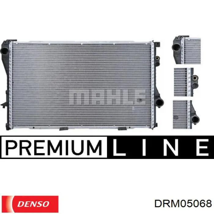 DRM05068 Denso radiador refrigeración del motor