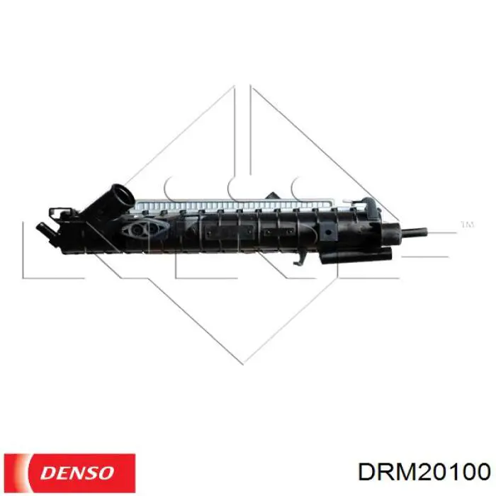 DRM20100 Denso radiador refrigeración del motor