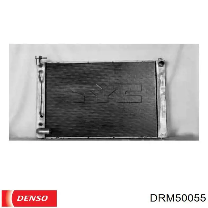 DRM50055 Denso radiador refrigeración del motor