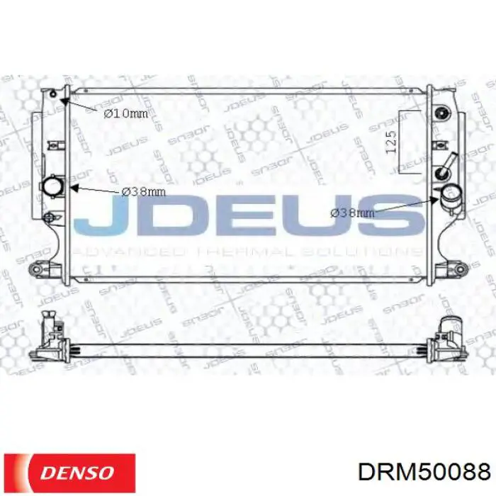 DRM50088 Denso condensador aire acondicionado