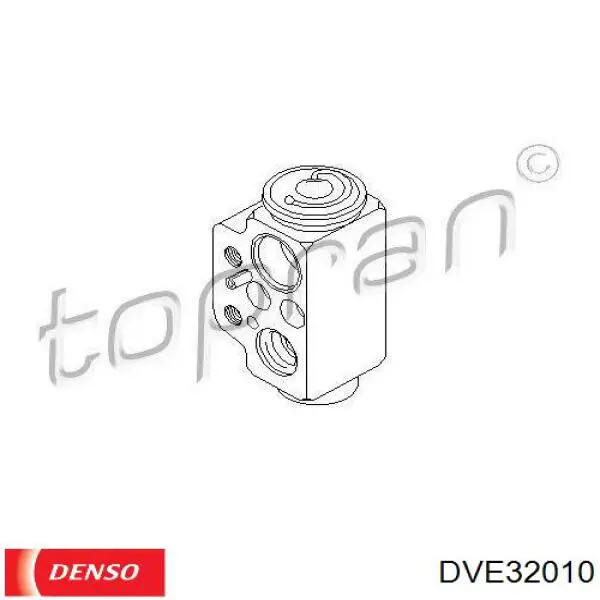 DVE32010 Denso válvula de expansión, aire acondicionado