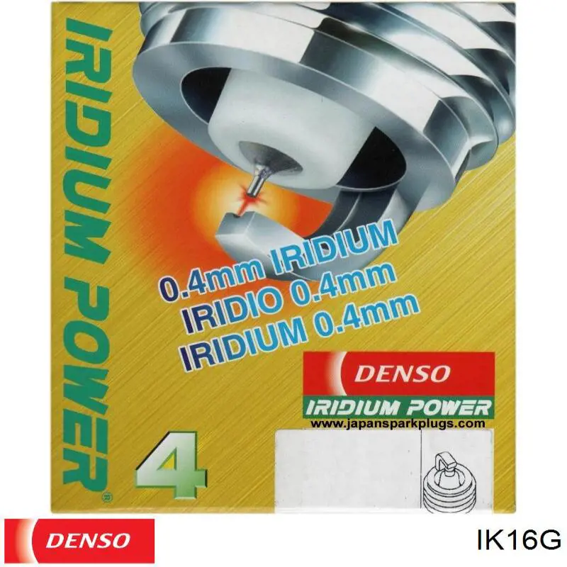 IK16G Denso bujía de encendido