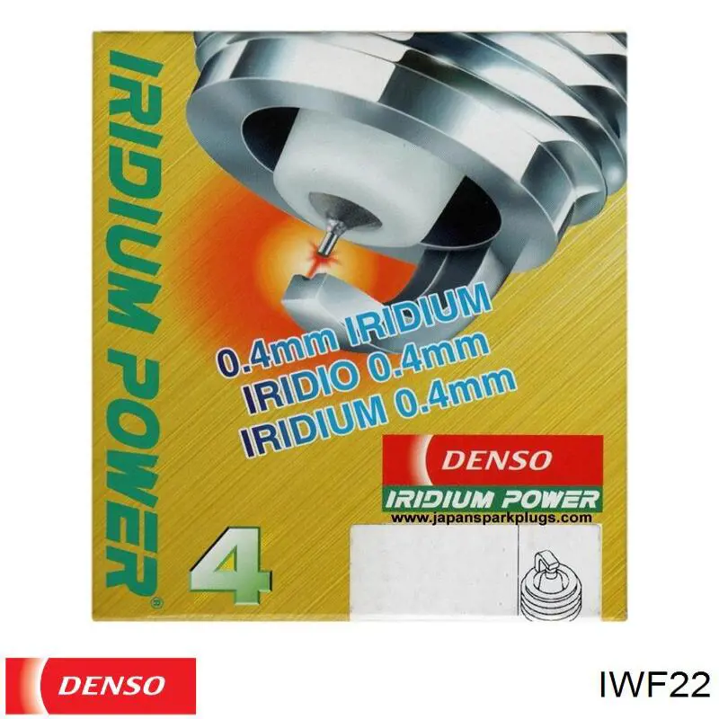 IWF22 Denso bujía de encendido