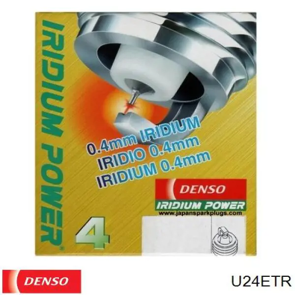 U24ETR Denso bujía de encendido